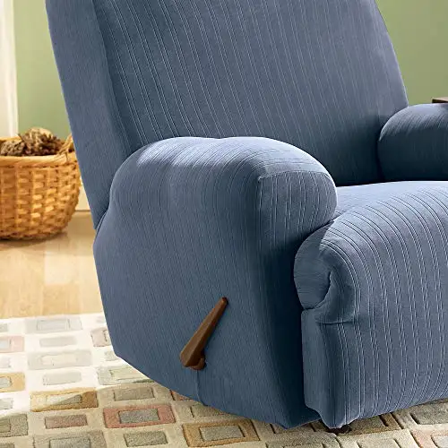 

Stretch Pinstripe Recliner Slipcover