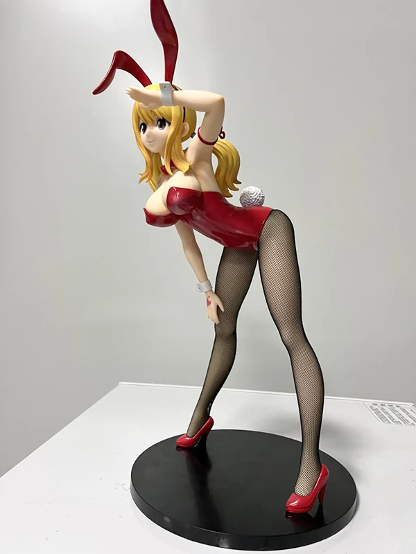 41cm FREEing Fairy Tail Lucy Heartfilia Bunny Girl Anime Figure B-STYLE Erza Scarlet Sexy Action Adult Model Doll Toys |