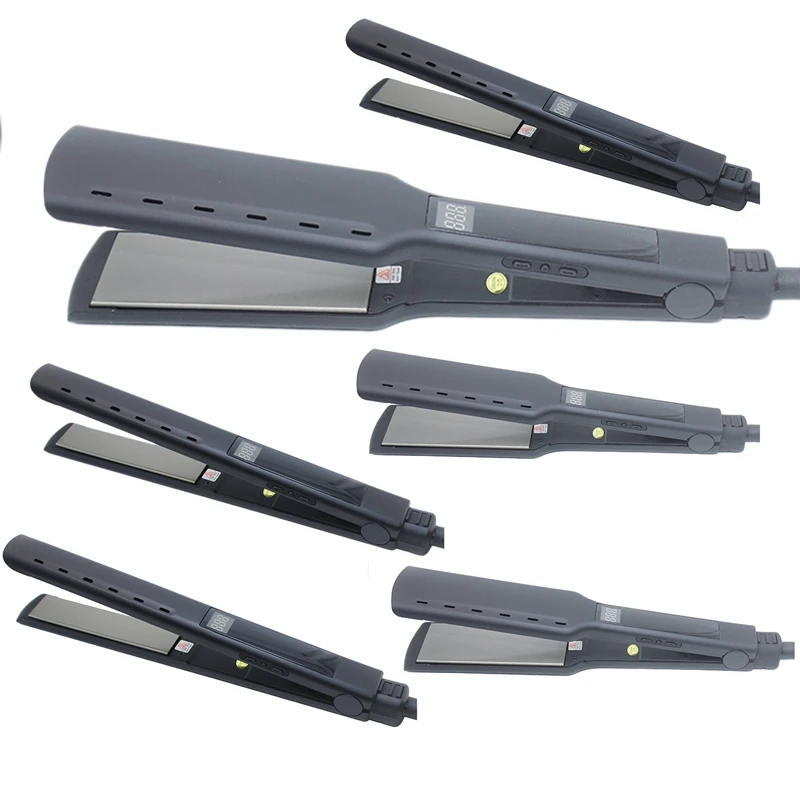 

Плоский утюжок для волос J137, выпрямитель из титана, быстровибрирующий выпрямитель для волос