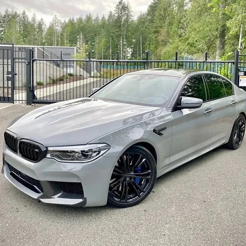 Фото Хит продаж: Виниловая пленка TPU Nardo Grey с высоким глянцем, более 300 цветов, для полной оклейки кузова автомобиля №1