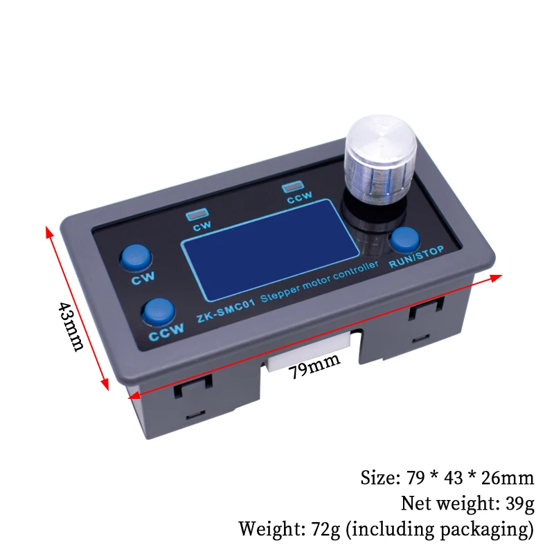 _ SMC01 42 57 контроллер шагового двигателя с положительным и обратным углом панель