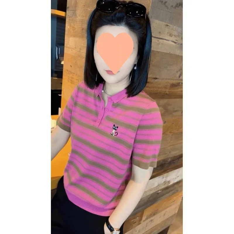 Элегантный женский Повседневный стройнящий пуловер с круглым вырезом и