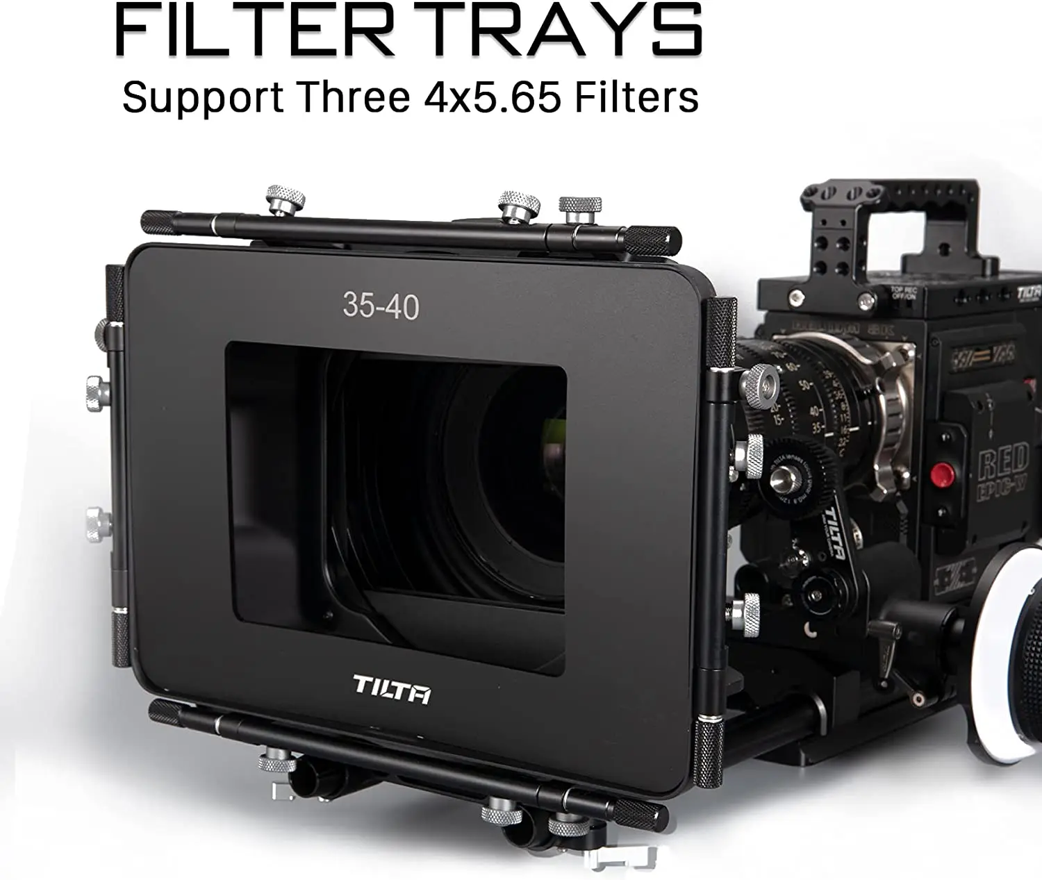 Tilta MB-T12 4*5 65 легкий матовый корпус из углеродного волокна (зажим) 15 мм адаптер