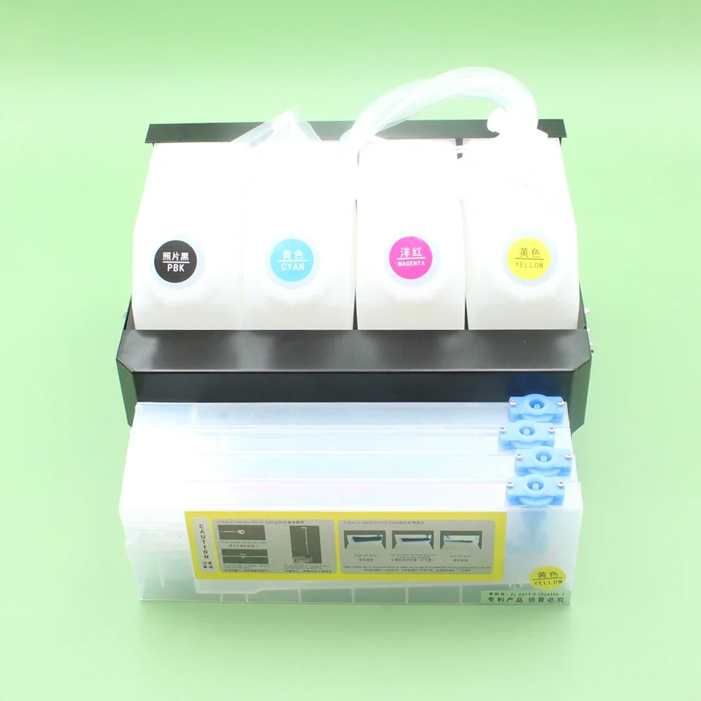 4 цвета объемные чернила ciss tank system/Система непрерывной подачи чернил для