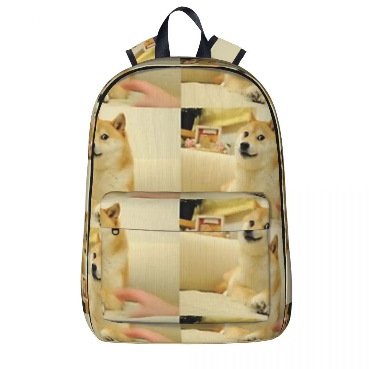 

Doge Shiba Inu Memes Backpacks Large Capacity Student School Bag Shoulder Bag Laptop Rucksack Fashion Travel Rucksack