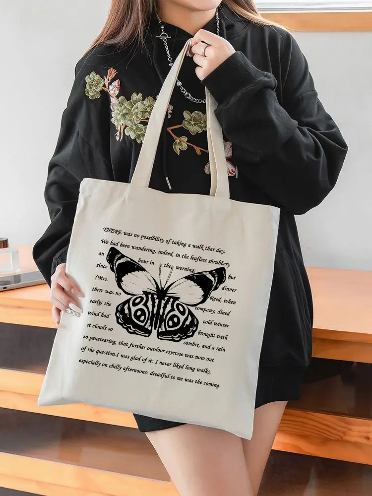 

Junji Ito Japanese Anime Manga Reusable Shopping Bag Women Canvas Tote Bags Printing Eco Bag Shopper Shoulder Bags