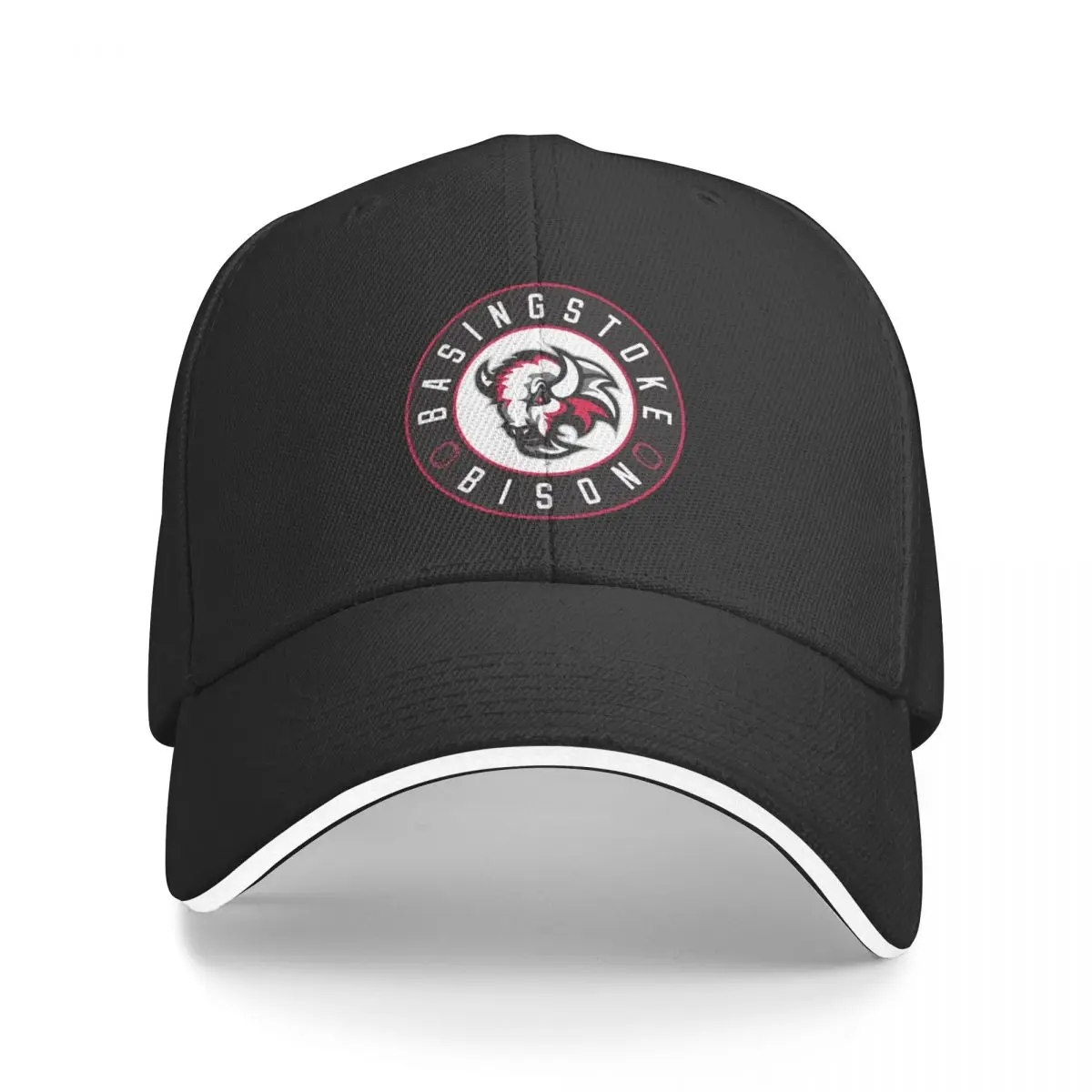 Basingstoke Logo Bizon Бейсбольная кепка Bobble Hat Новая шляпа Уличная одежда Женская пляжная