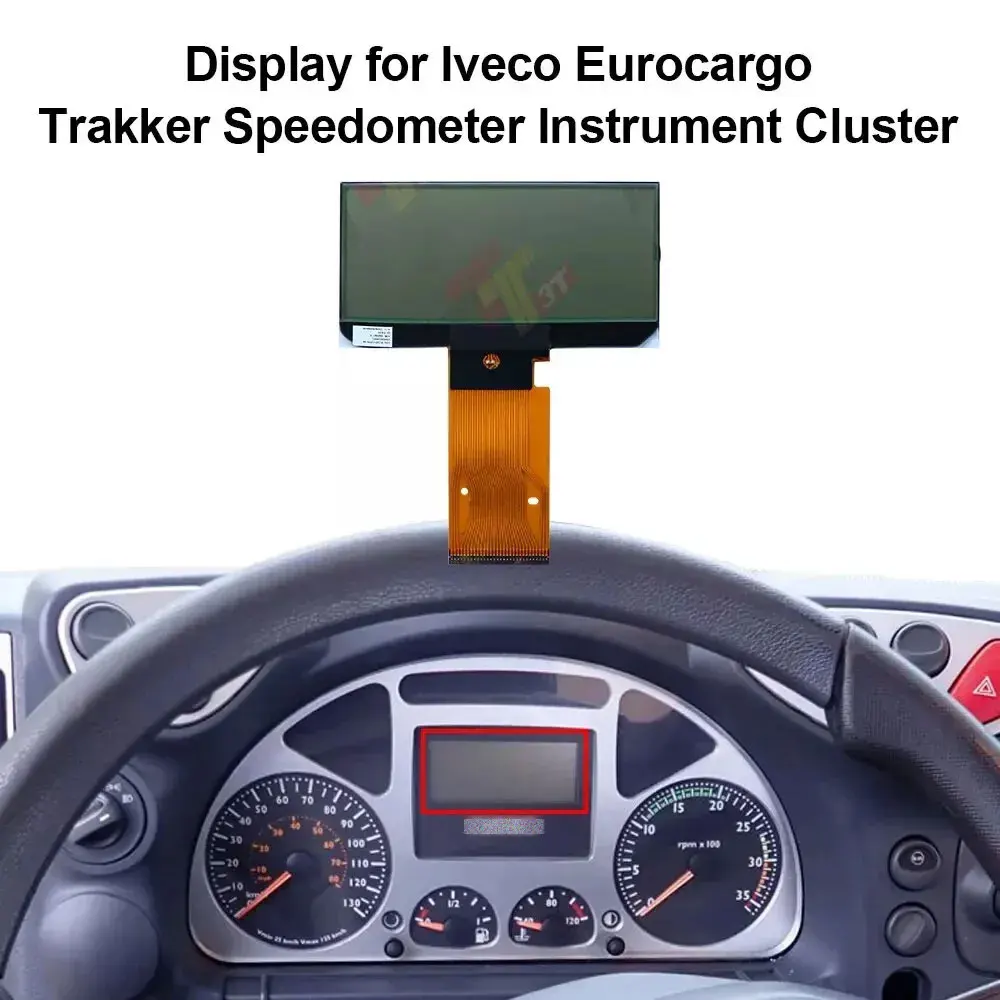 Фото ЖК-дисплей приборной панели для Iveco Eurocargo и Trakker, спидометр, приборный щиток №2