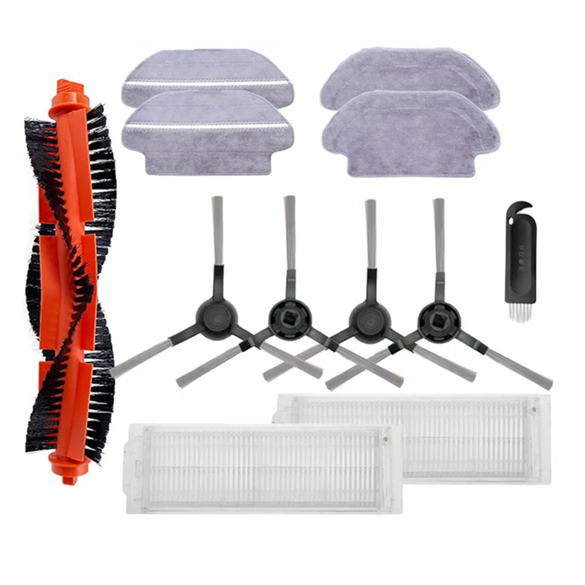 Запасные части для робота-пылесоса MGTEC Twinboth S9 фильтр НЕРА основная и боковая