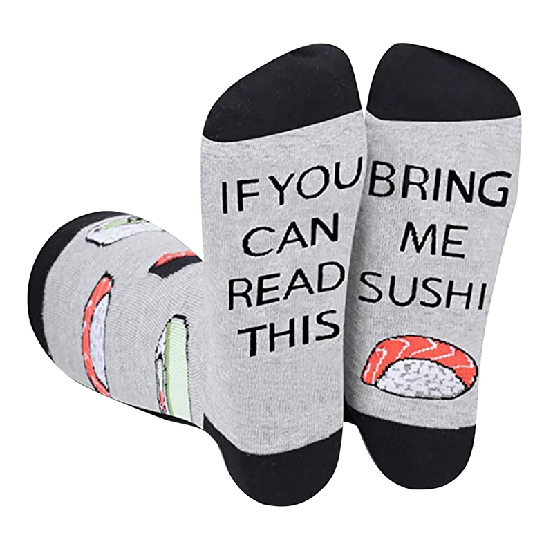

Funny Socks If You Can Read This Bike Socks Autumn Winter Warm Comfortable Cycling Socks Sweat-absorbent Deodorant socks
