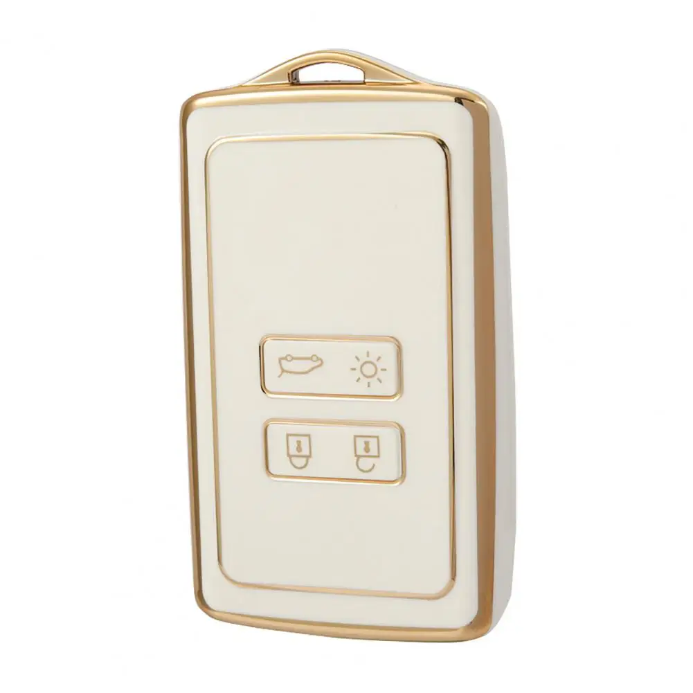 

1PCS TPU Car Key Case Full Cover for Renault Koleos Kadjar Megane Talisman Captur Espace Clio 2016-2019 4 Button Accessories