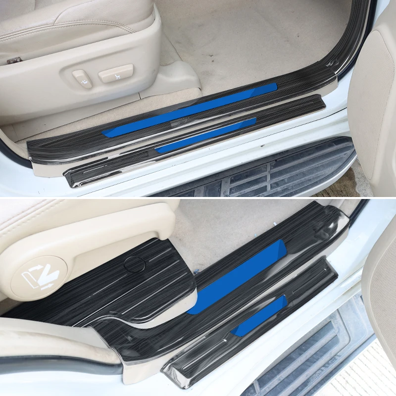 Пороговая педаль из нержавеющей стали для Toyota Land Cruiser Prado 150 Lc150 Fj150 2010-2022 2021