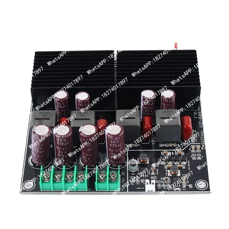 Модуль усилителя мощности TPA3255 Dual-core HiFi-класса, ультравысокомощная цифровая плата усилителя мощности 600Вт*2 (art.: 3920dbc258e93) - 3920dbc258e93