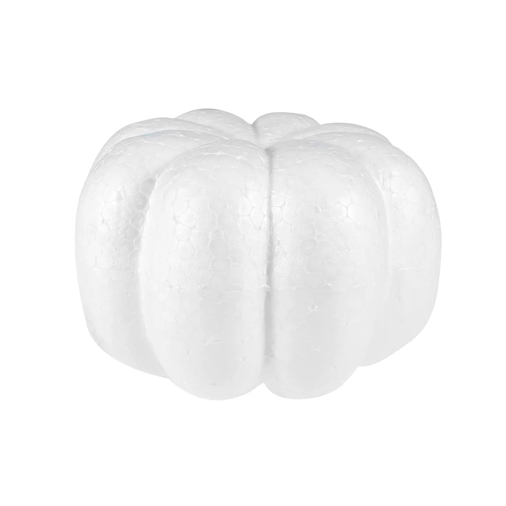 

Fakepumpkin Styrofoam Pumpkins Decor Crafts Diypolystyrenethanksgiving Vegetables Ornaments Artificial Mini White Decoration