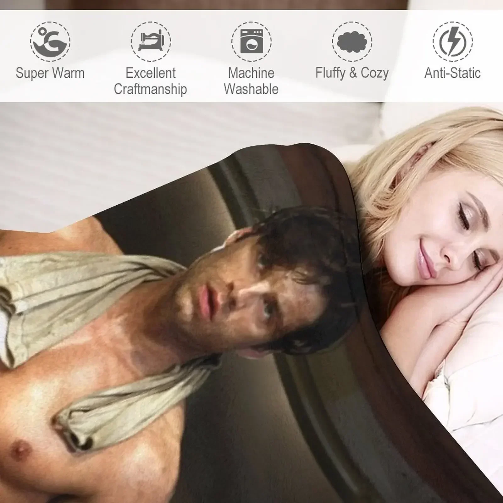 Одеяло Sebastian Stan в мягкую клетку на диван Одеяла