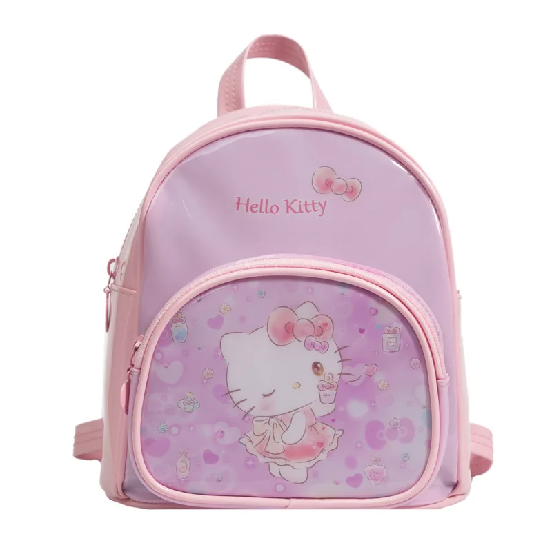 

Hello Kitty Children's Anime Cartoon Schoolbags Girls Cute Backpack Primary School Kindergarten Princess Schoolbag