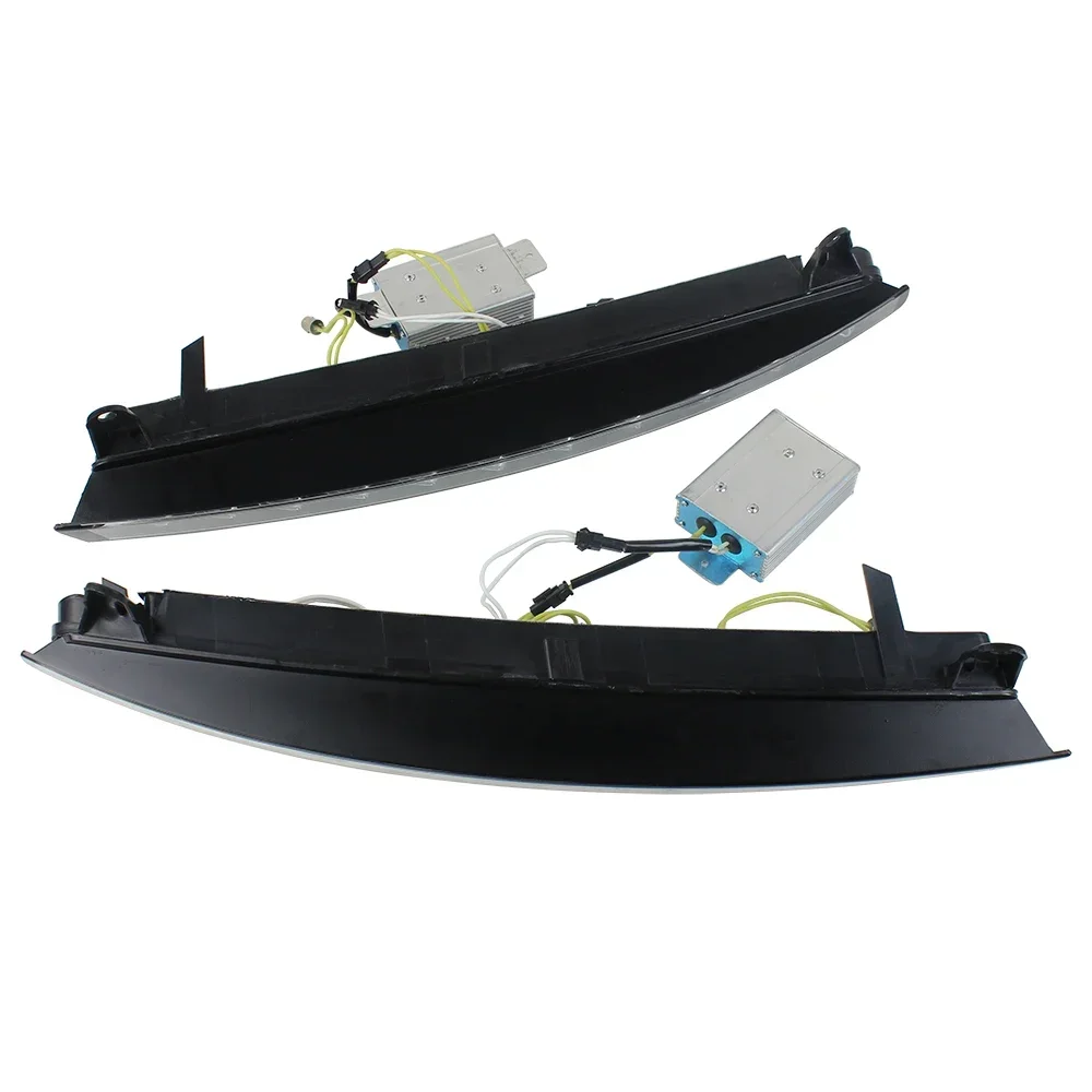 Aukma совместимый с Audi Q7 2006 ~ 2009 светодиодные дневные ходовые огни DRL указатели