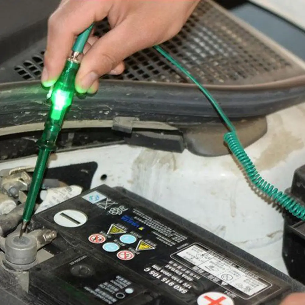 

Новое поступление, стандартный индикатор напряжения постоянного тока 6 в, 12 В, 24 В, автомобильный испытательный автомобиль V6Z7