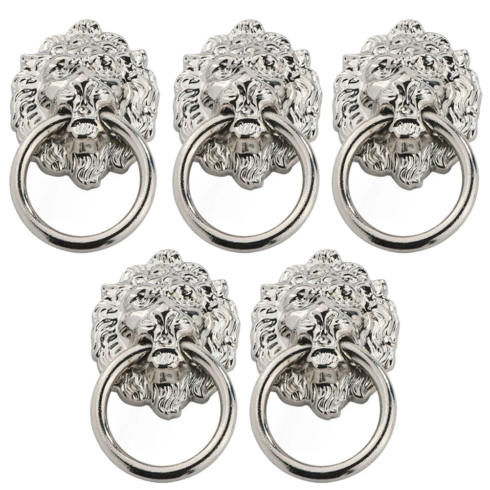 

5pcs Handle Drawer Cabinet Door Ring Pulls for Dresser Drawer Cabinet Door Cupboard Closet