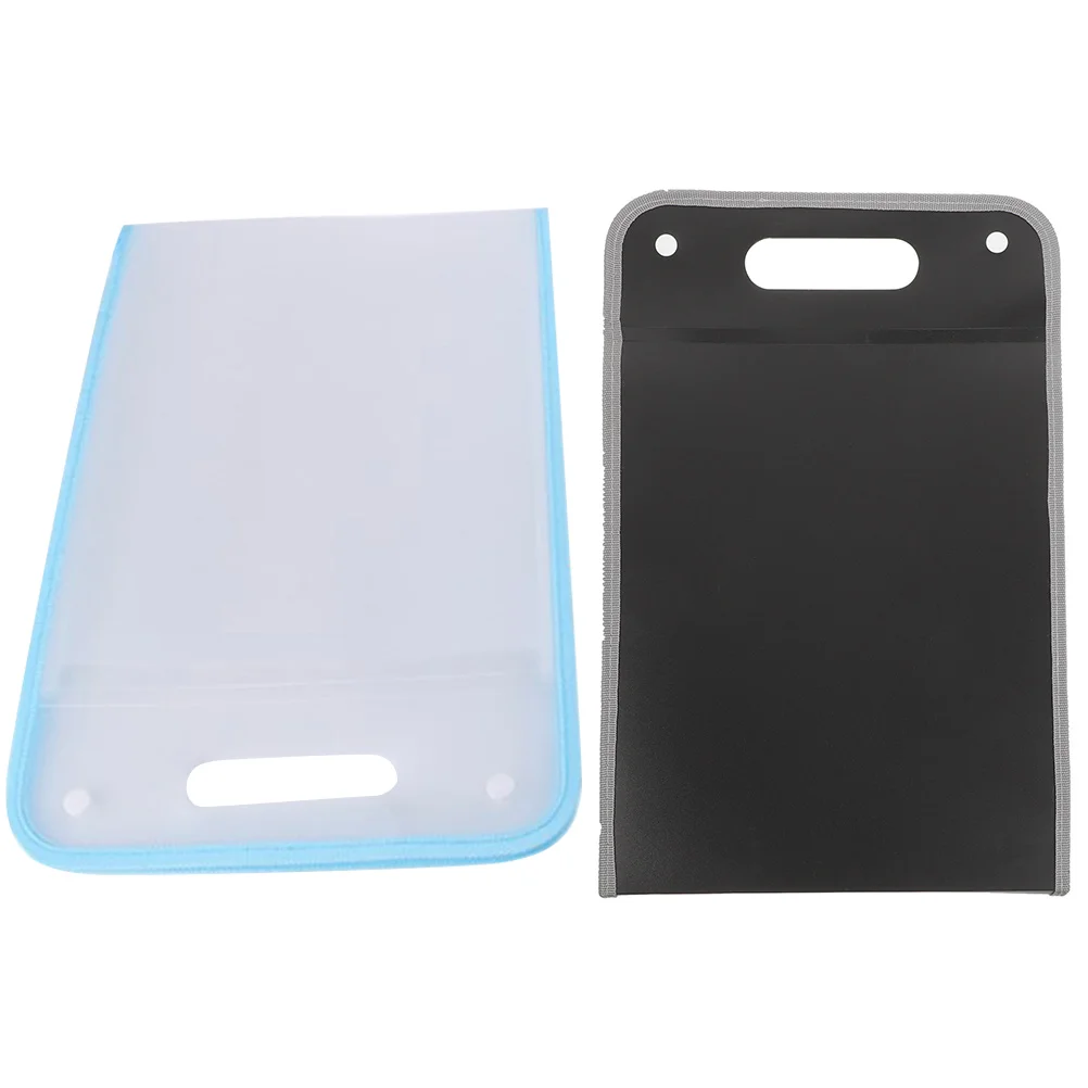 

2 Pcs Organ Pack Folder Document Organizer Data File Bag Organization Office Plastic Expanding Plastic Expanding File Folder
