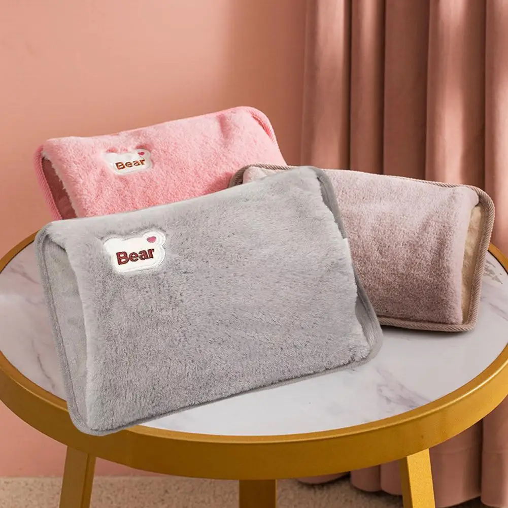 

2022 плюшевая грелка для рук сумка для горячей воды, самозаполняющаяся перезаряжаемая бутылка для горячей воды, бутылка для горячей воды, теп...