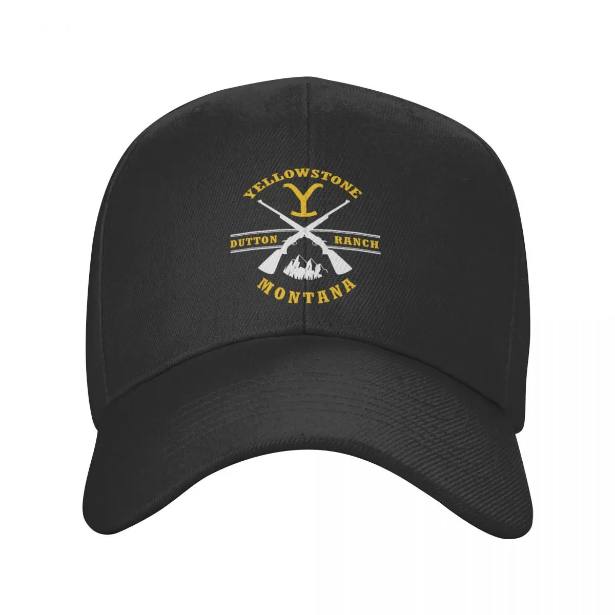

New Fashion Yellowstone Dutton Ranch Guns Baseball Cap Women Men Breathable Dad Hat Performance Snapback Caps Sun Hats