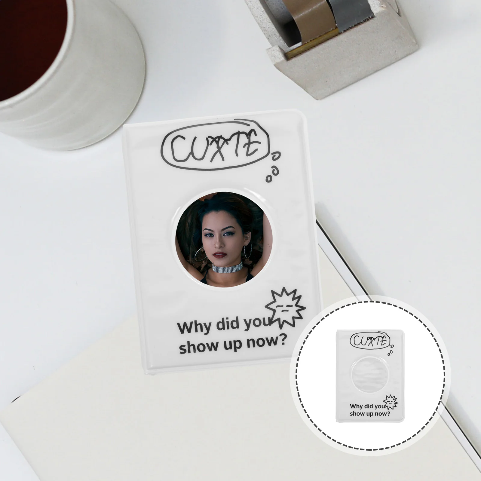 

Photo Reusable Portable Home Diy Photo Album Photos Collection Album Photo Book for Friends Decorate