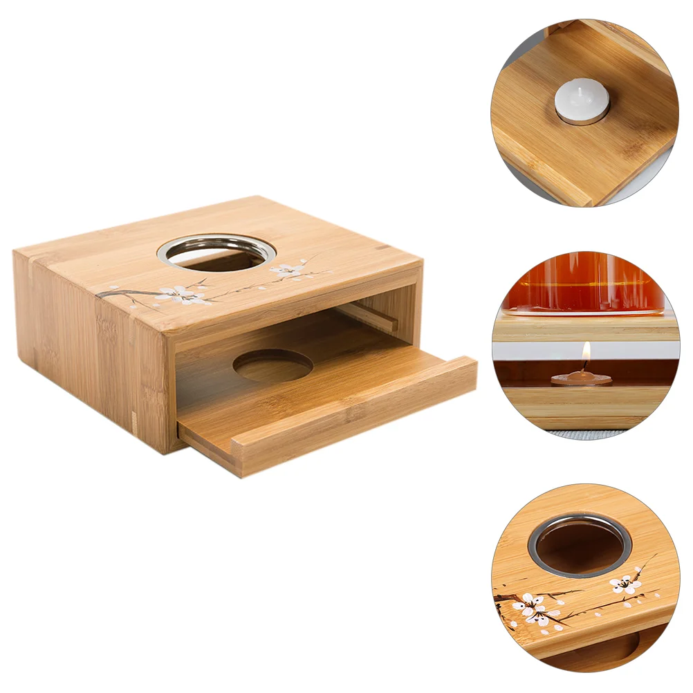

Warmer Tea Teapot Coffee Burner Oil Base Heating Tealight Set Warmers Heatercandlestove Wax Fu Mug Kungretro Aromatherapy