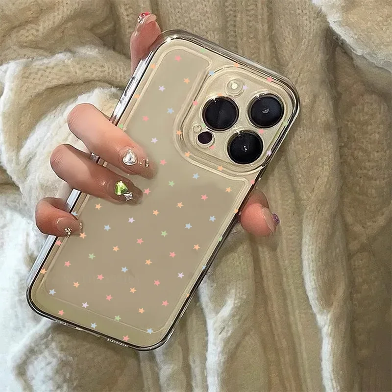 Прозрачный мягкий силиконовый чехол в горошек для Xiaomi Mi 12S 11 Ultra 11i 10T Lite 10S 10 Redmi Note 8