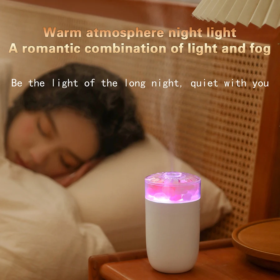 2024 Новый Красочный Ультразвуковой Диффузор Для Ароматерапии С Перезаряжаемой