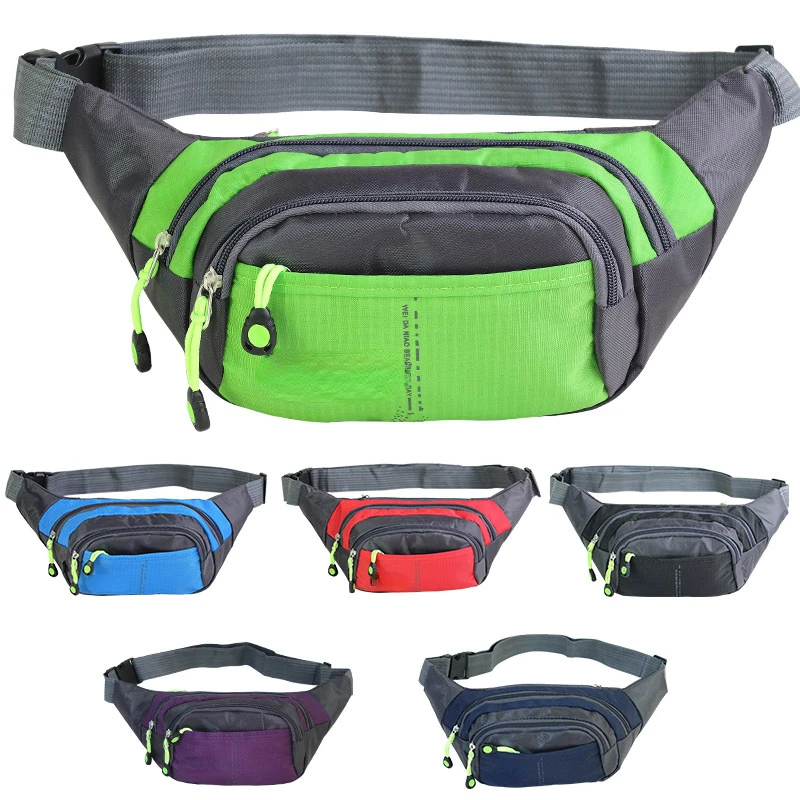 

Outdoor Hiking Multifunctional Men and Women Running Fanny Pack Leisure Travel Waterproof Money Collection Chest Bag