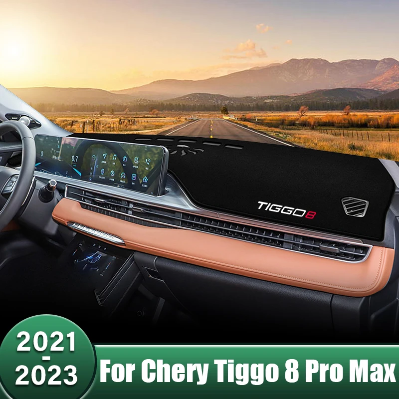 

Коврики для приборной панели автомобиля, солнцезащитные накладки, рандомная защита, приборная панель, коврики для Chery Tiggo 8 Pro Max Hybrid 2021 2022 2023