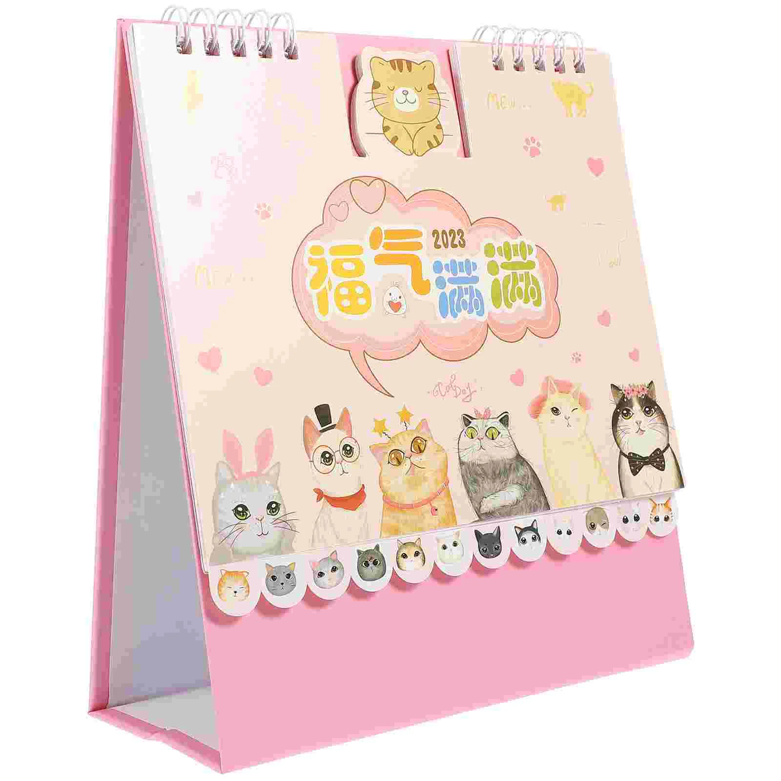 

Cartoon Calendar Desktop Calendar Monthly Calendar Desk Paper Calendar