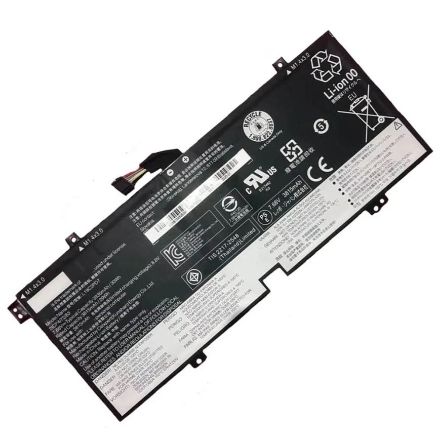 Аккумулятор для ноутбука L19C2PD7 L19M2PD7 5B10X82537 SB10X82538 SB10X82539 IdeaPad Duet 3 10IGL5 серии 7 68 В/30