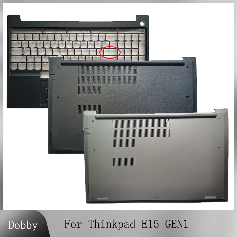 Купи New For Lenovo Thinkpad E15 GEN1 upper Palmrest /Laptop Bottom Base Case Cover AP1D6000400 AP1D6000410 за 1,501 рублей в магазине AliExpress