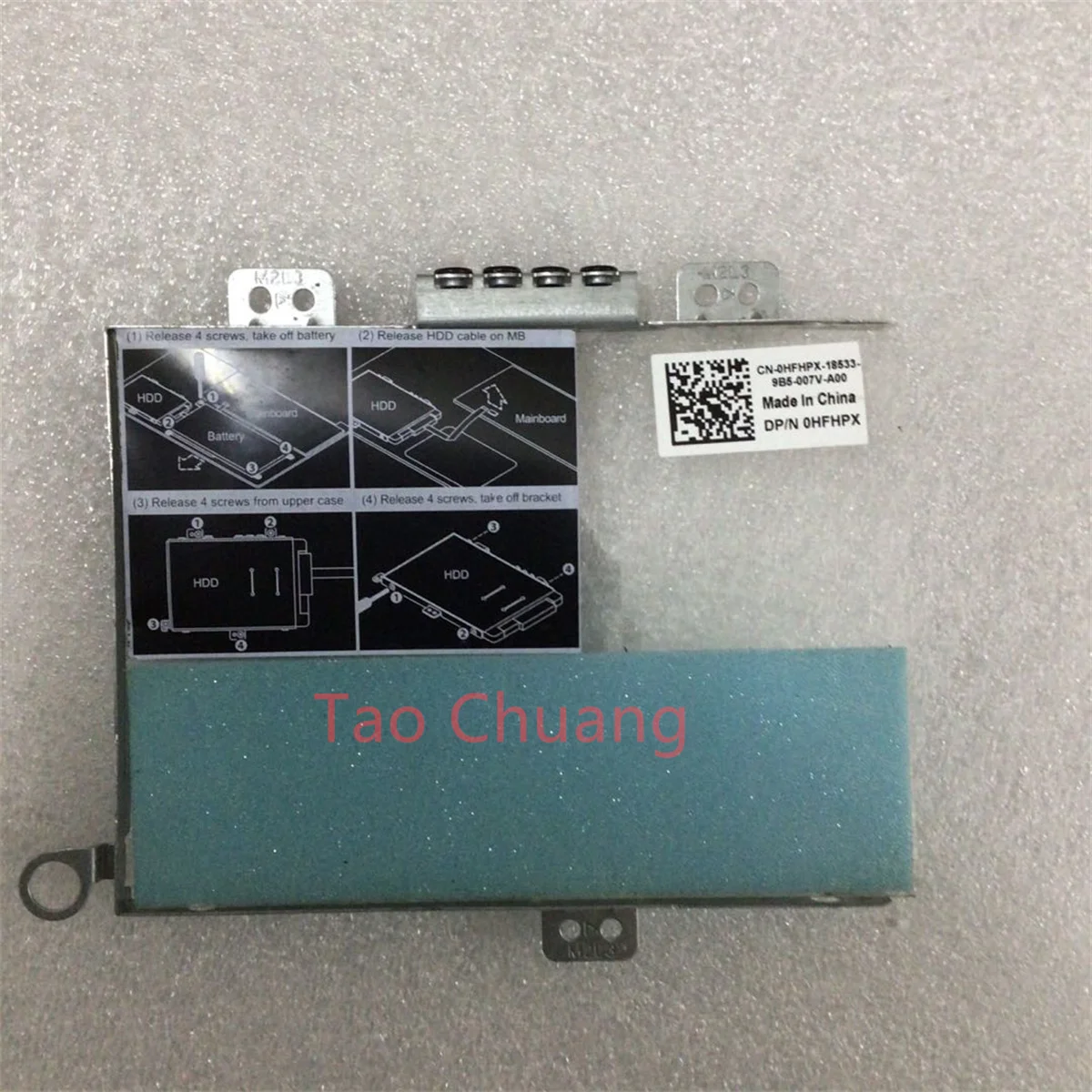 

Кронштейн для жесткого диска ноутбука Dell Inspiron 5591 5582 2 в 1 0HFHPX