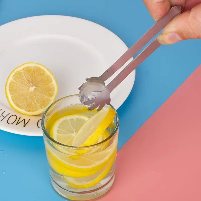 1 Шт. Мини-квадратный Зажим Из Нержавеющей Стали Креативный Держатель Для Еды