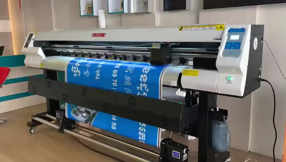 Лучшая цена 1 8 м экологически чистый принтер для наклеек/винил/гибких баннеров