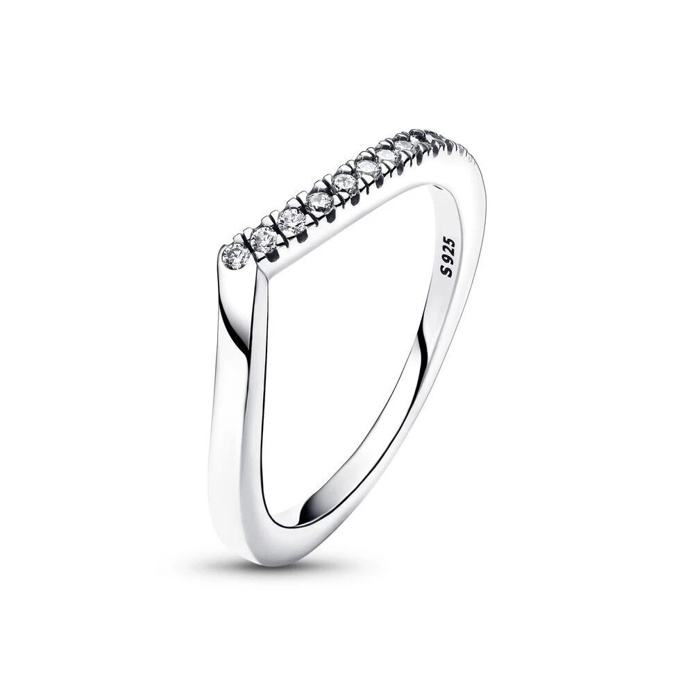 Pandora-Bague de souhait intemporelle en argent 925 pour femme, bijoux fantaisie, cadeau d'anniversaire