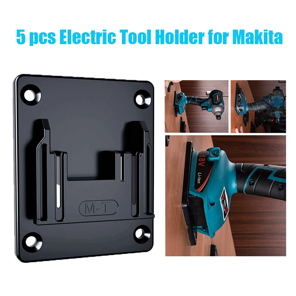 

Electric Tool Holder for Makita Wall Mount Power Machine Storage Rack 14.4-18V Electric Drill Power Tool Base Buckle for Makita