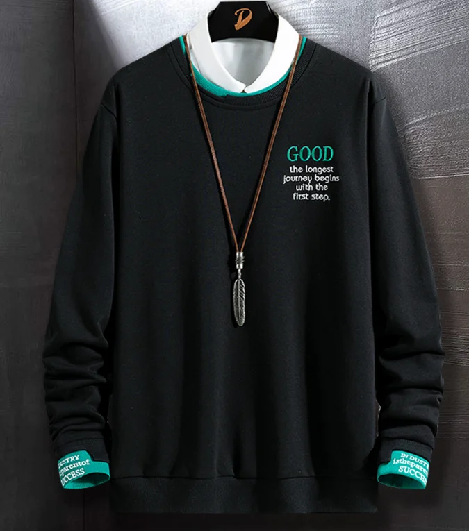 

Свитшот мужской с длинным рукавом, модная уличная одежда в стиле хип-хоп, свитшот, уличная одежда, 2022