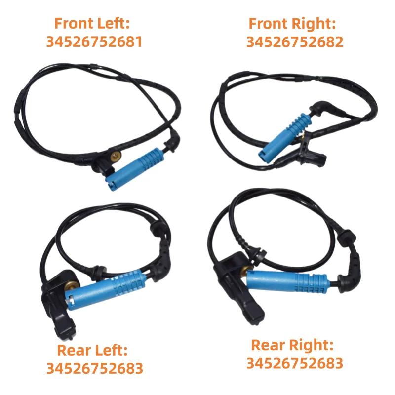 

34526752681 34526752682 34526752683 Передний задний левый и правый датчик скорости колеса ABS для BMW E46 316 318 320 330 Z4 E85 E86