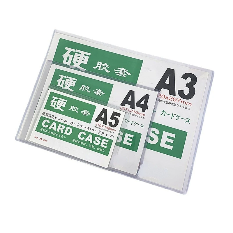 

20pcs TopLoader A3/A4/A5 Game Cards Sleeves Protector Board Gaming Trading Card Plastic Collect Holder Toploader Sports Card