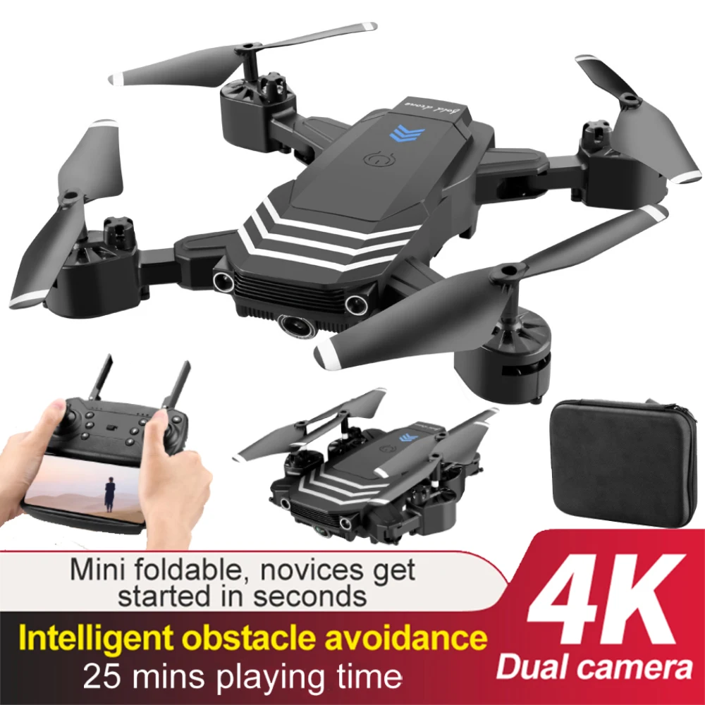 

LSRC LS11 Pro Дрон 4K HD камера Wi-Fi FPV режим удержания высоты возврат одной кнопкой складной рычаг Квадрокоптер RC Дрон для длительного срока службы б...
