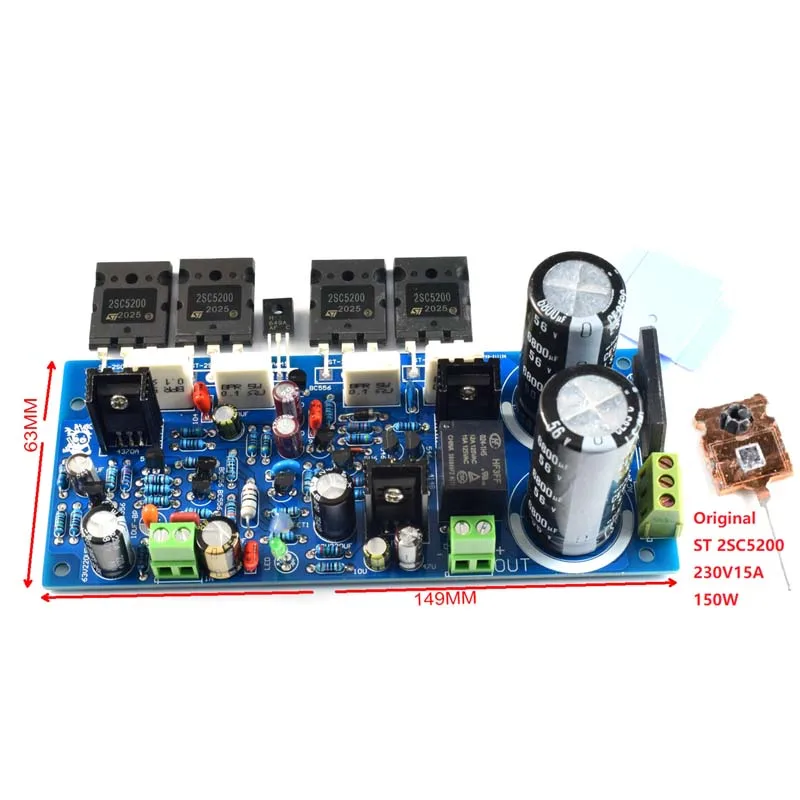 

LUSYA LJM Imitation Swiss FM711 MOD Mono 250W 4R Modified Version Power Amplifier With Power And Speaker Protection