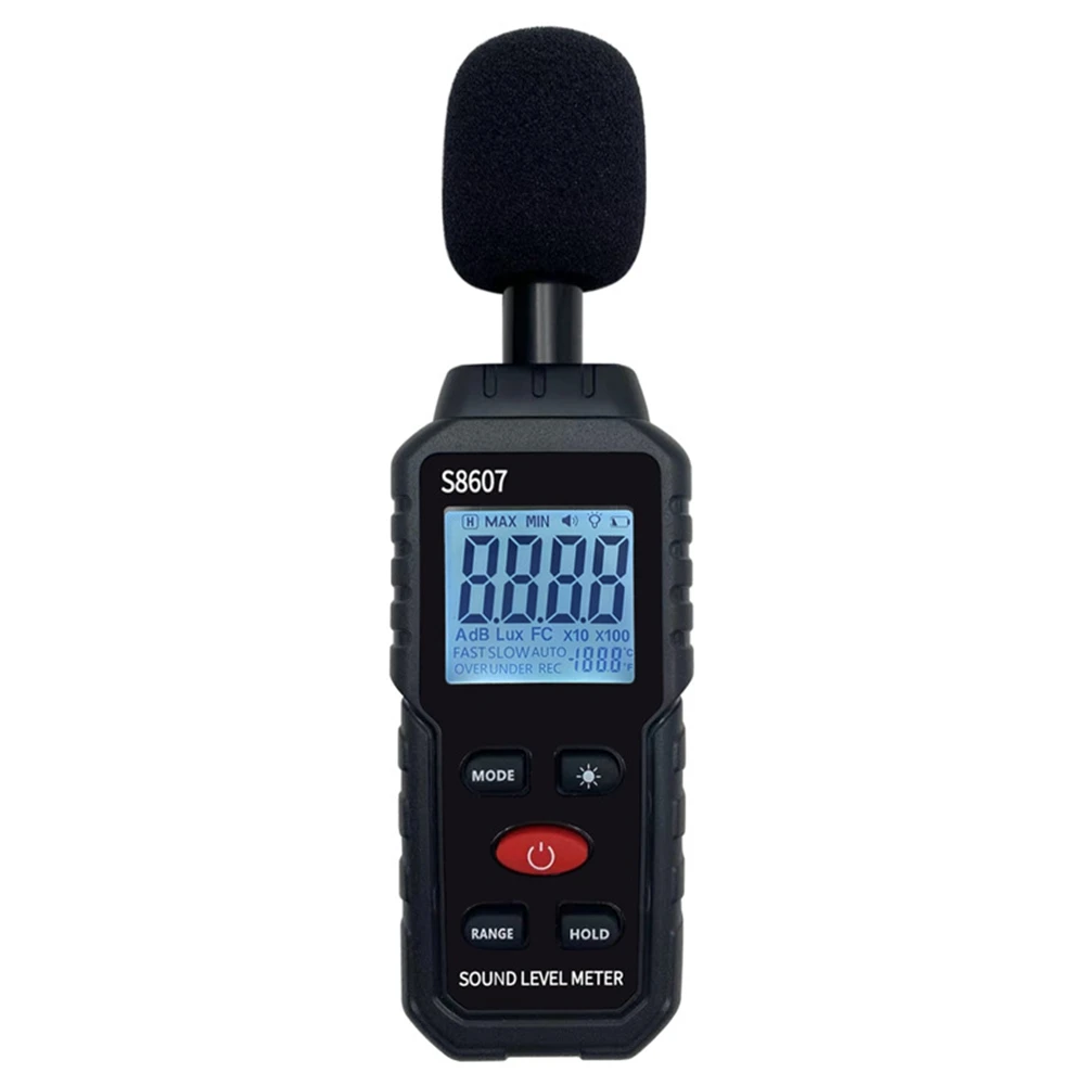 

Digital Sound Level Noise Meter Measurement 30-130DB DB Decibel Detector Audio Tester Metro Diagnostic Tool