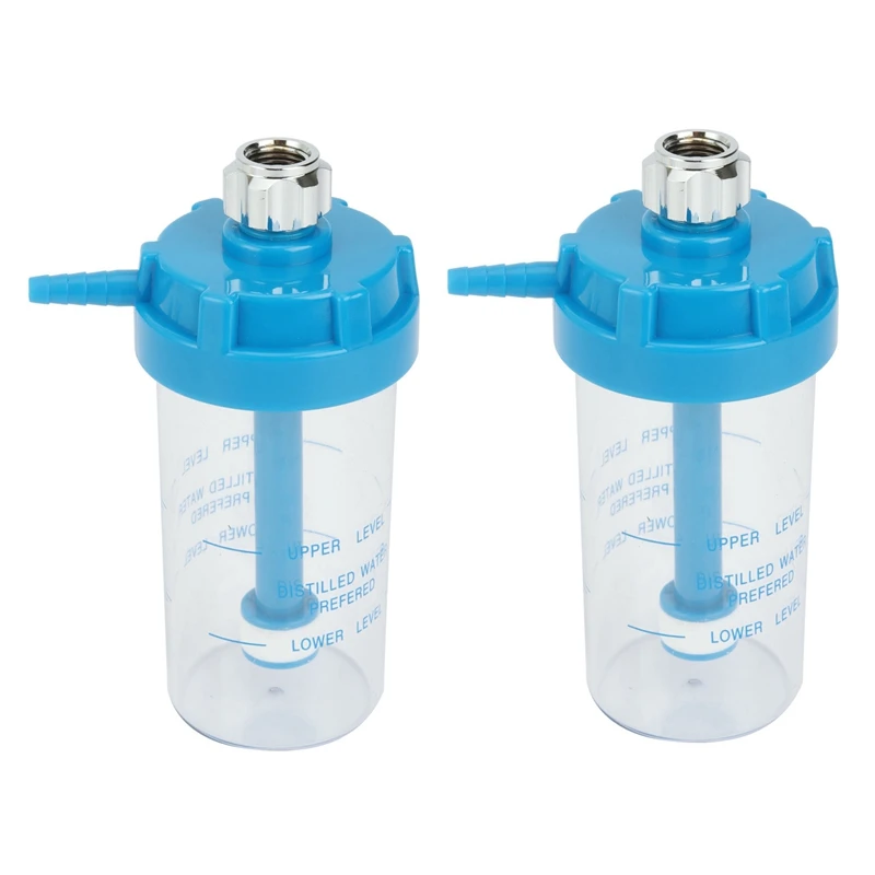 

2X Humidification Oxygen Inhaler Accessories Oxygen Suction Humidification Bottle Oxygen Bottle Flow Meter Accessories A