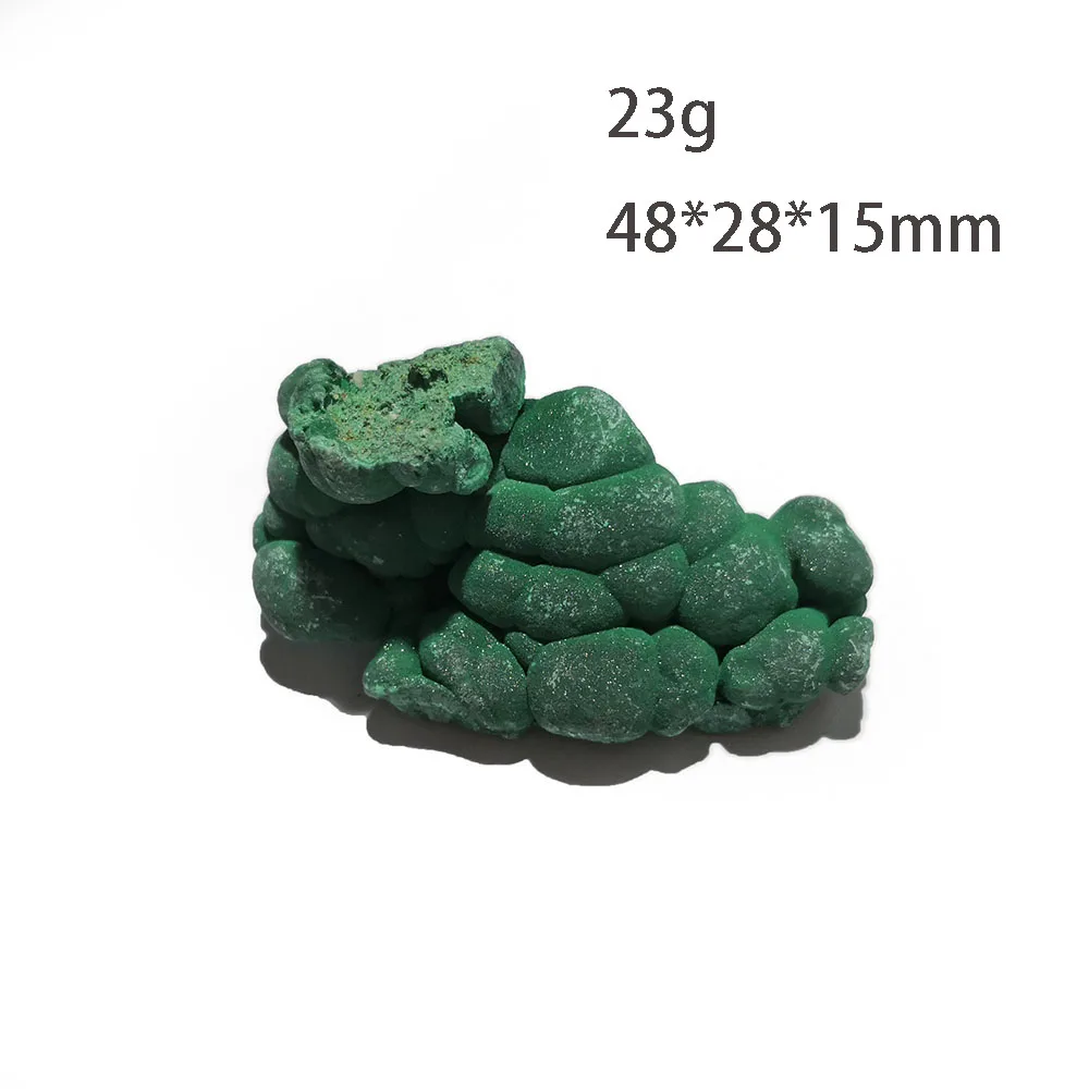 

23g C5-3F High Quality Natural Velvet Malachite Mineral Crystal Specimen Decorations From Congo