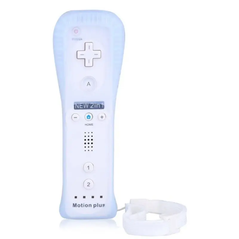 

Wireless Gamepad With Silicone Case for Wii Remote Controller Joystick Without Motion Plus
