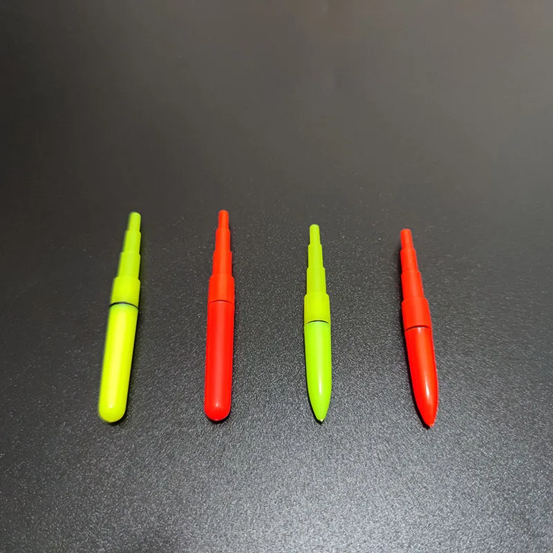 10pc/lot Red/Yellow Electric Lightstick Luminous Stick Light Sticks Night Fishing Accessory Work With CR425 battery Rechargeable - купить по